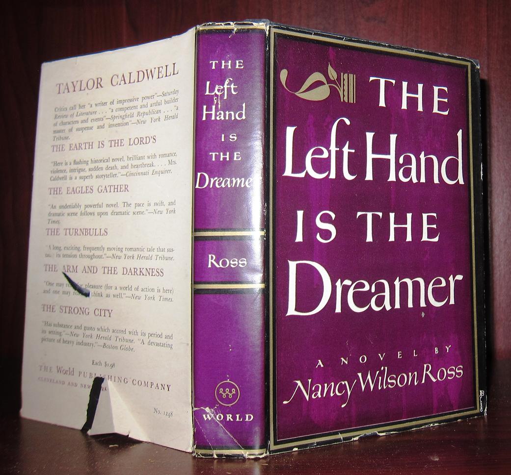 Wilson　First　Printing　HAND　First　DREAMER　IS　THE　Nancy　THE　Edition;　LEFT　Ross