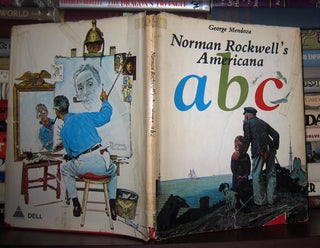 Item #40726 NORMAN ROCKWELL'S AMERICANA ABC. Norman Rockwell, George Mendoza