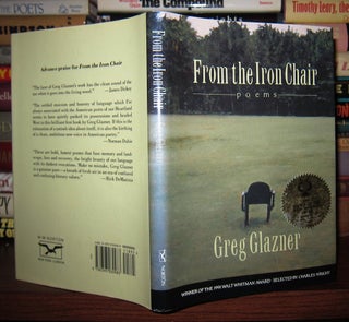 Item #41009 FROM THE IRON CHAIR Poems. Greg Glazner