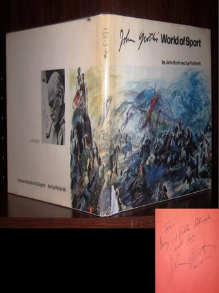 JOHN GROTH'S WORLD OF SPORT Signed 1st