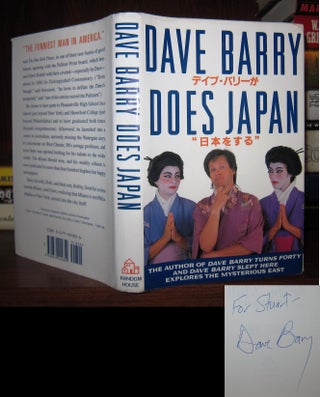 DAVE BARRY DOES JAPAN Signed 1st