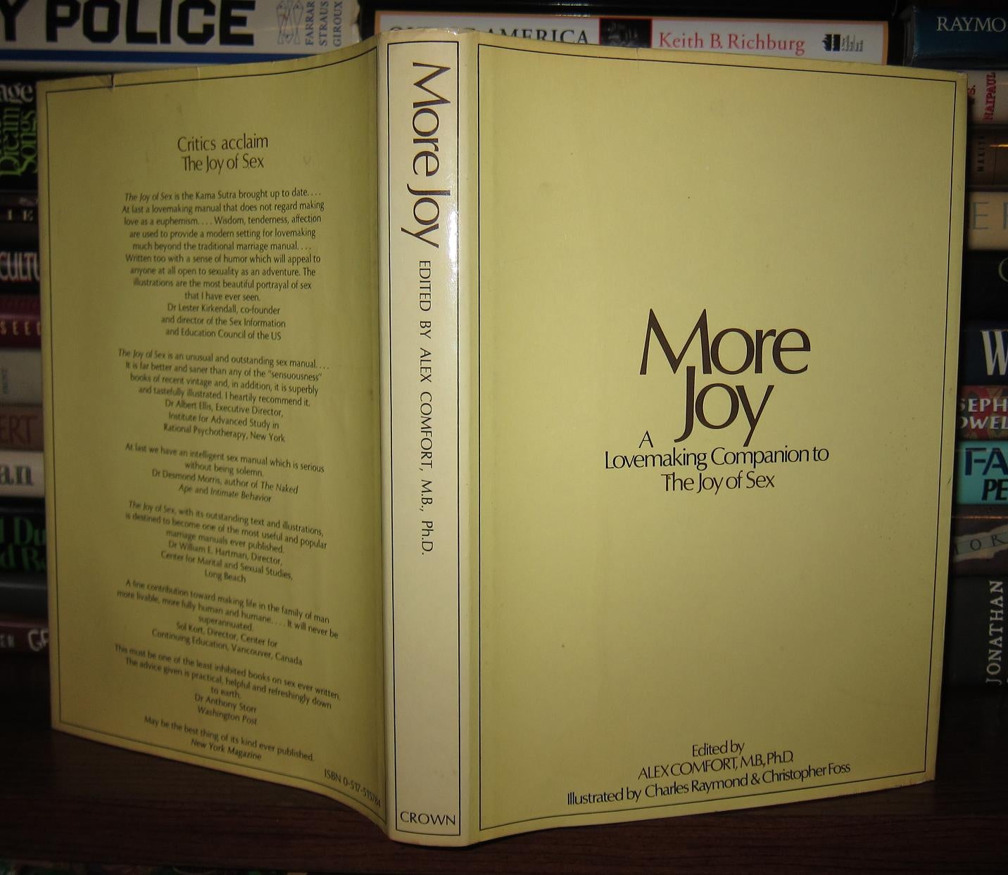 MORE JOY OF SEX A Lovemaking Companion to the Joy of Sex | Alex Comfort |  Vintage Copy