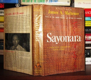 Item #44174 SAYONARA : A Japanese-American Love Story. James A. Michener