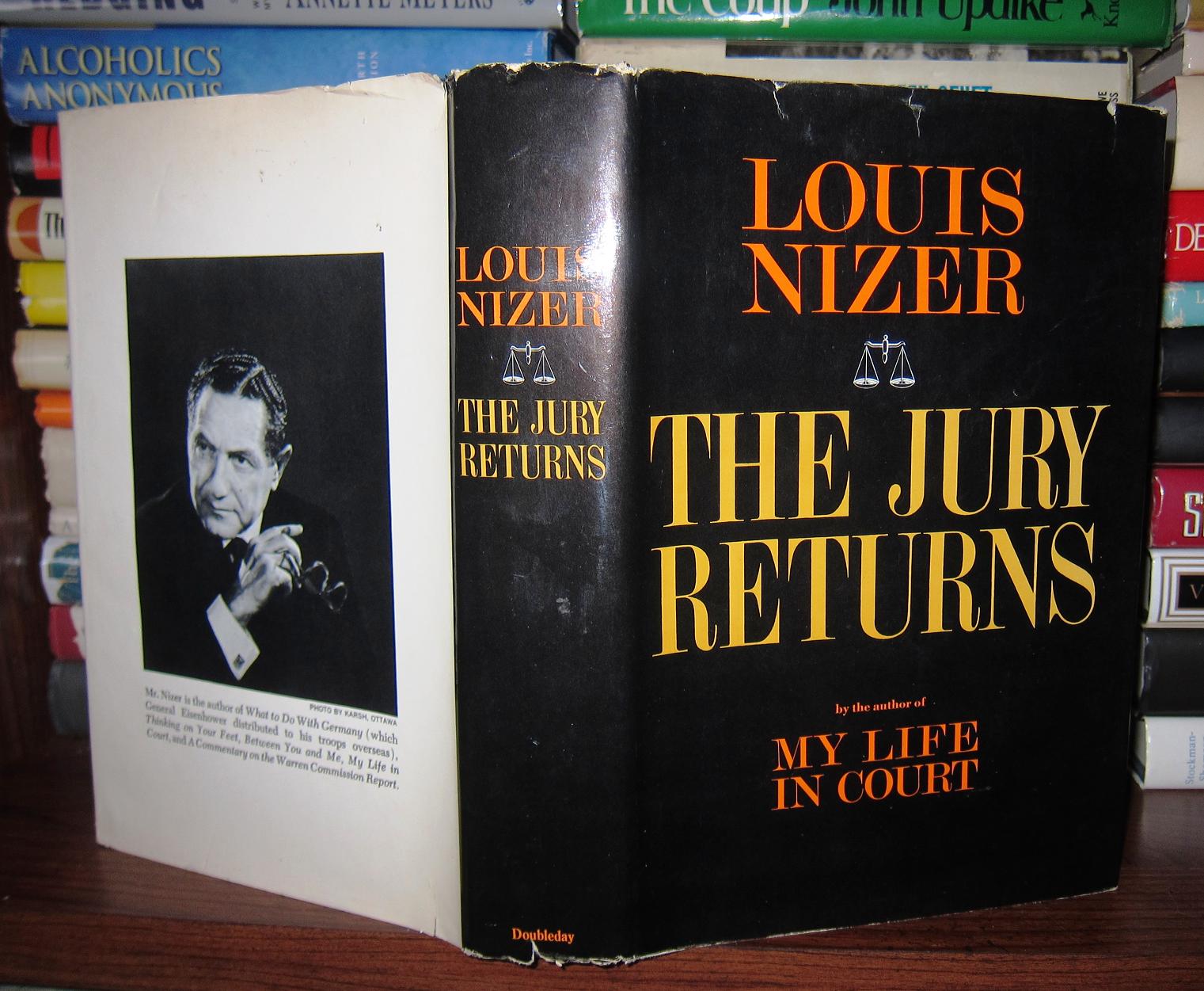 THE JURY RETURNS, Louis Nizer