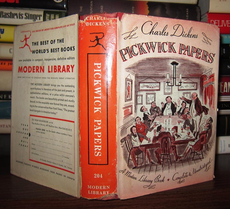 Item #44502 PICKWICK PAPERS / THE POSTHUMOUS PAPERS OF THE PICKWICK CLUB. Charles Dickens.