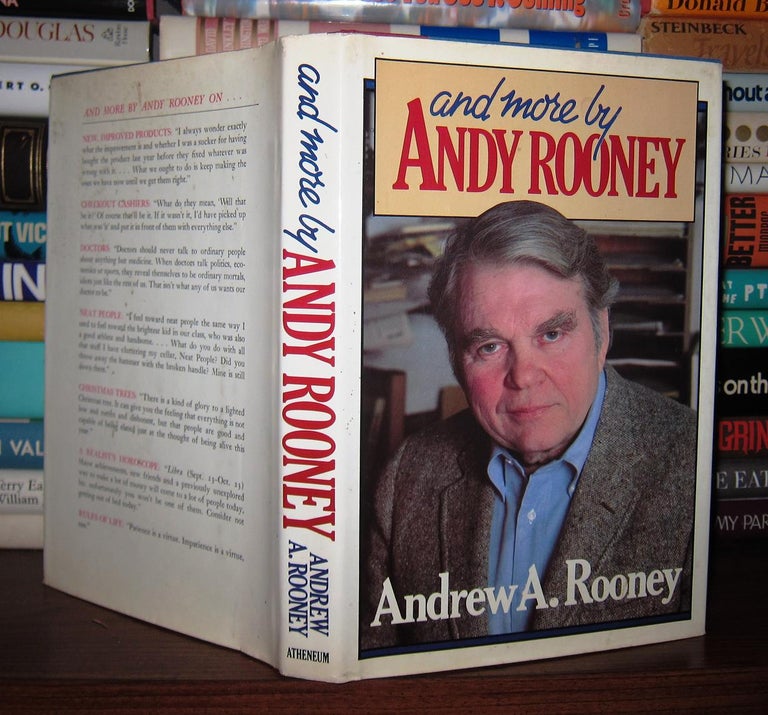 Item #45169 AND MORE BY ANDY ROONEY. Andrew A. Rooney, Andy.