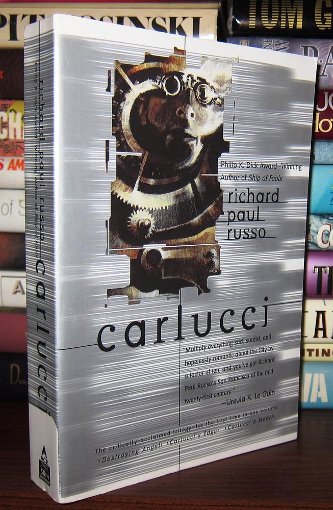 Item #45362 CARLUCCI 3-IN1 Destroying Angel, Carlucci's Edge, Carlucci's Heart. Richard Paul Russo.