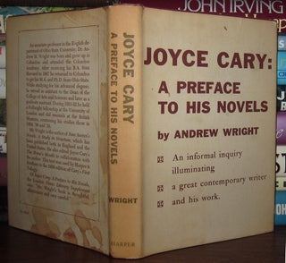 Item #45450 JOYCE CARY A Preface to His Novels. Andrew - Joyce Cary Wright