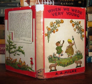 Item #45890 WHEN WE WERE VERY YOUNG. A. A. Milne, Ernest H. Shepard