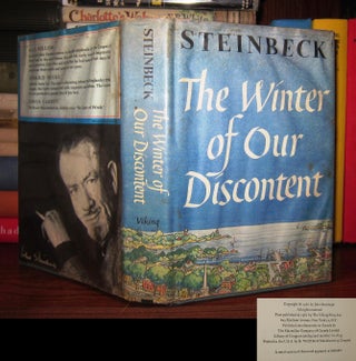 Item #46439 THE WINTER OF OUR DISCONTENT. John Steinbeck