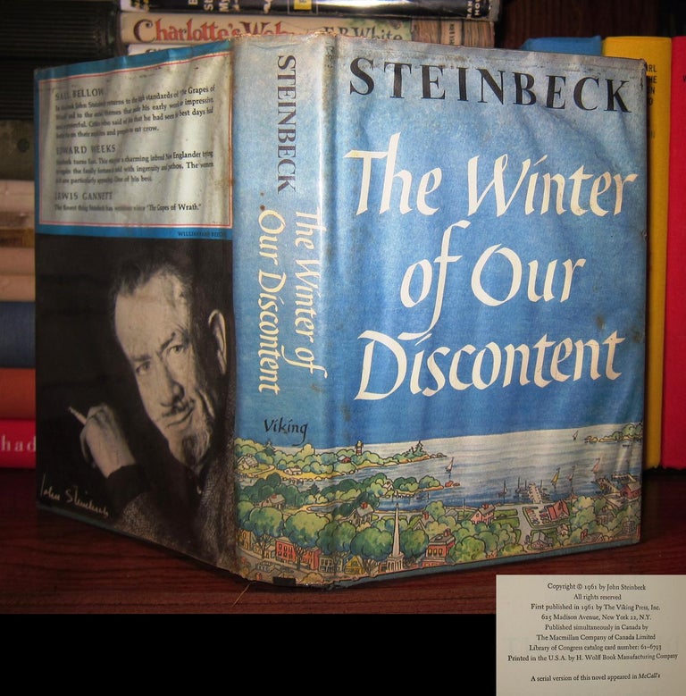 Item #46439 THE WINTER OF OUR DISCONTENT. John Steinbeck.