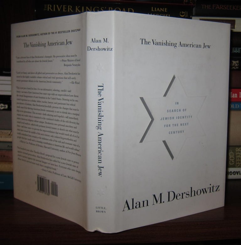 Item #46685 THE VANISHING AMERICAN JEW In Search of Jewish Identity for the Next Century. Alan M. Dershowitz.