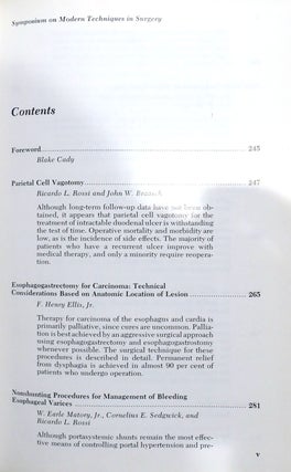 THE SURGICAL CLINICS OF NORTH AMERICA Volume 60, Number 3, June 1980: Modern Techniques in Surgery At the Lahey Clinic I & II