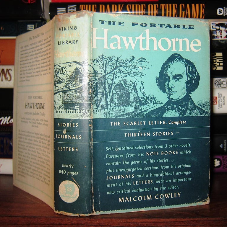 Item #48138 THE PORTABLE HAWTHORNE. Nathaniel Hawthorne, Malcolm Cowley.