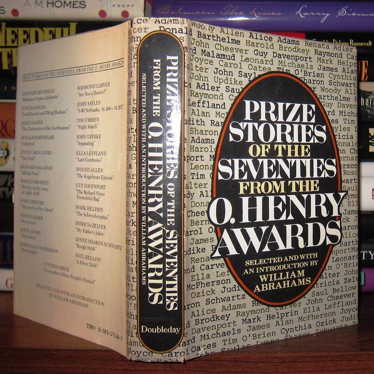 Item #48318 PRIZE STORIES OF THE SEVENTIES FROM THE O. HENRY AWARDS. William Abrahams.
