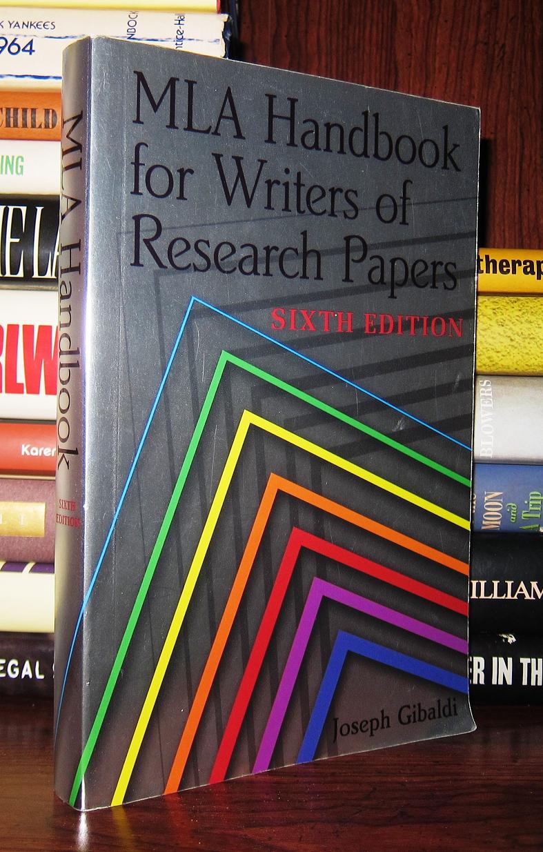 MLA Handbook for Writers of Research Papers