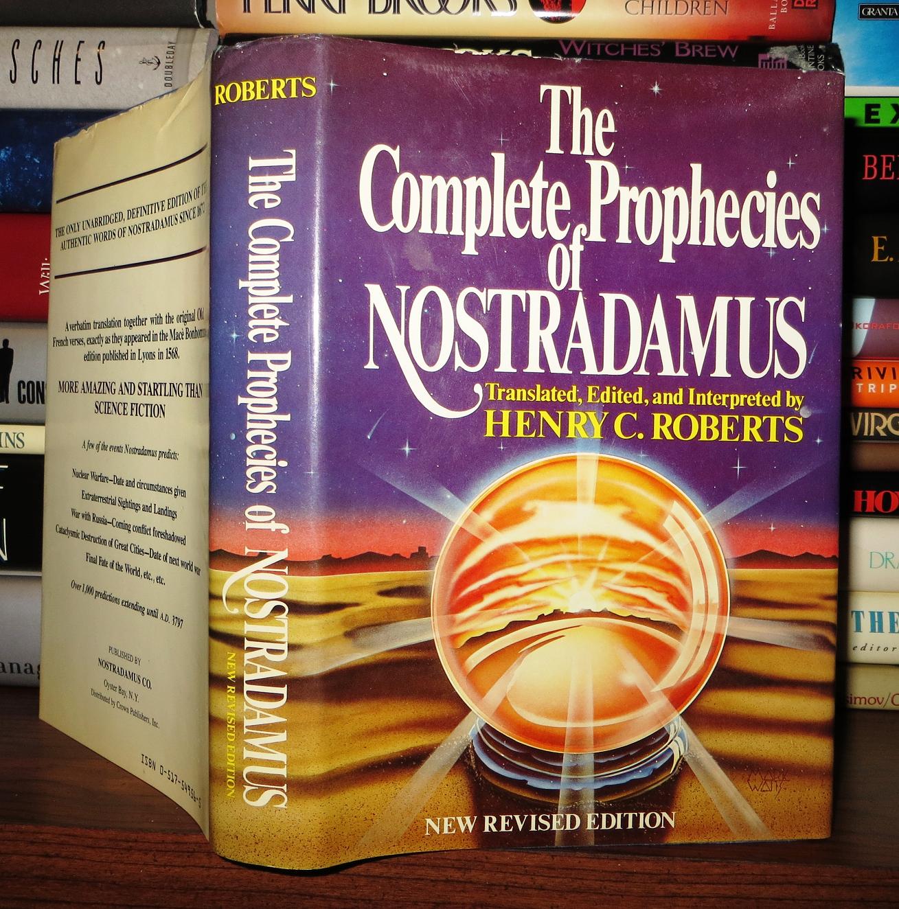 COMPLETE PROPHECIES OF NOSTRADAMUS | Nostradamus, Henry Robert | New ...