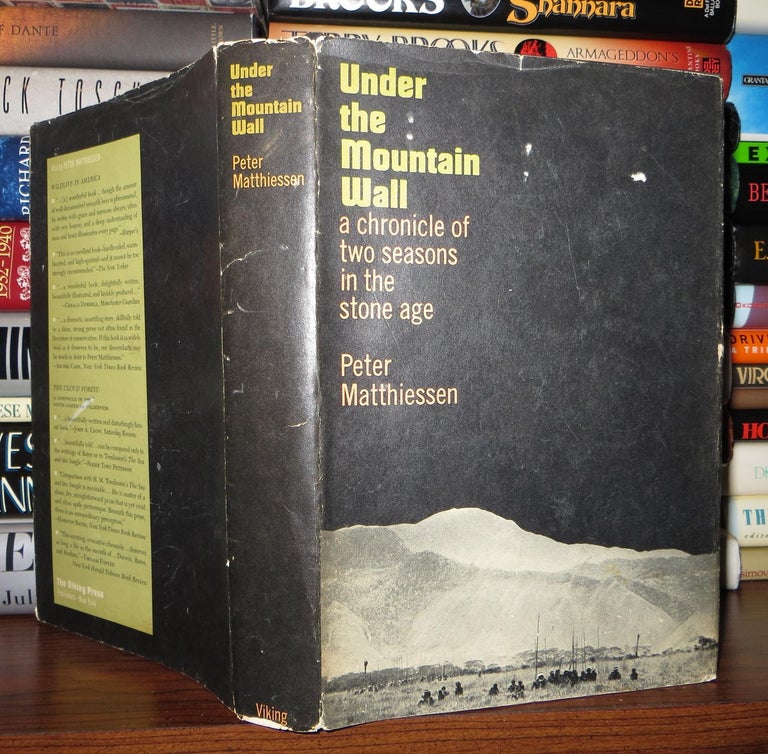 Item #49413 UNDER THE MOUNTAIN WALL A Chronicle of Two Seasons in the Stone Age. Peter Matthiessen.