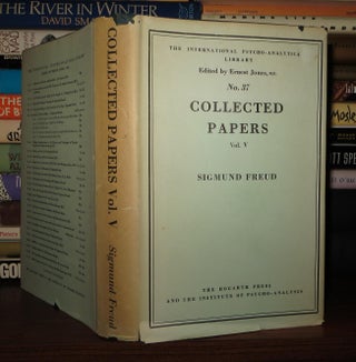 Item #49603 COLLECTED PAPERS Volume Five (V). Sigmund Freud, Ernest Jones