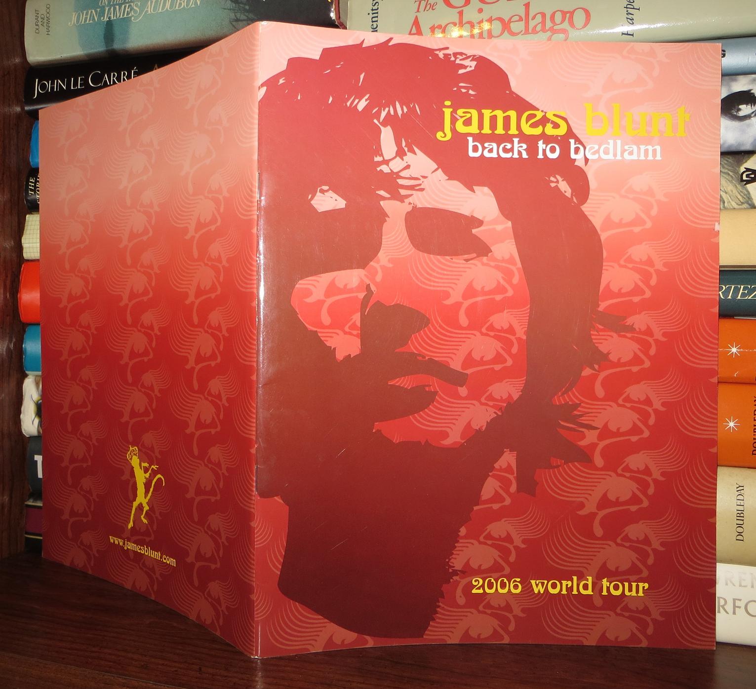 BACK TO BEDLAM by James Blunt on Rare Book Cellar