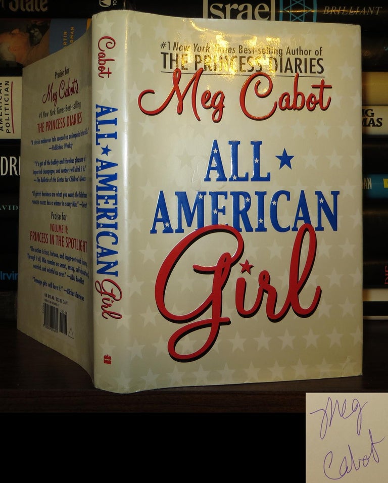 Item #51057 ALL-AMERICAN GIRL Signed 1st. Meg Cabot.