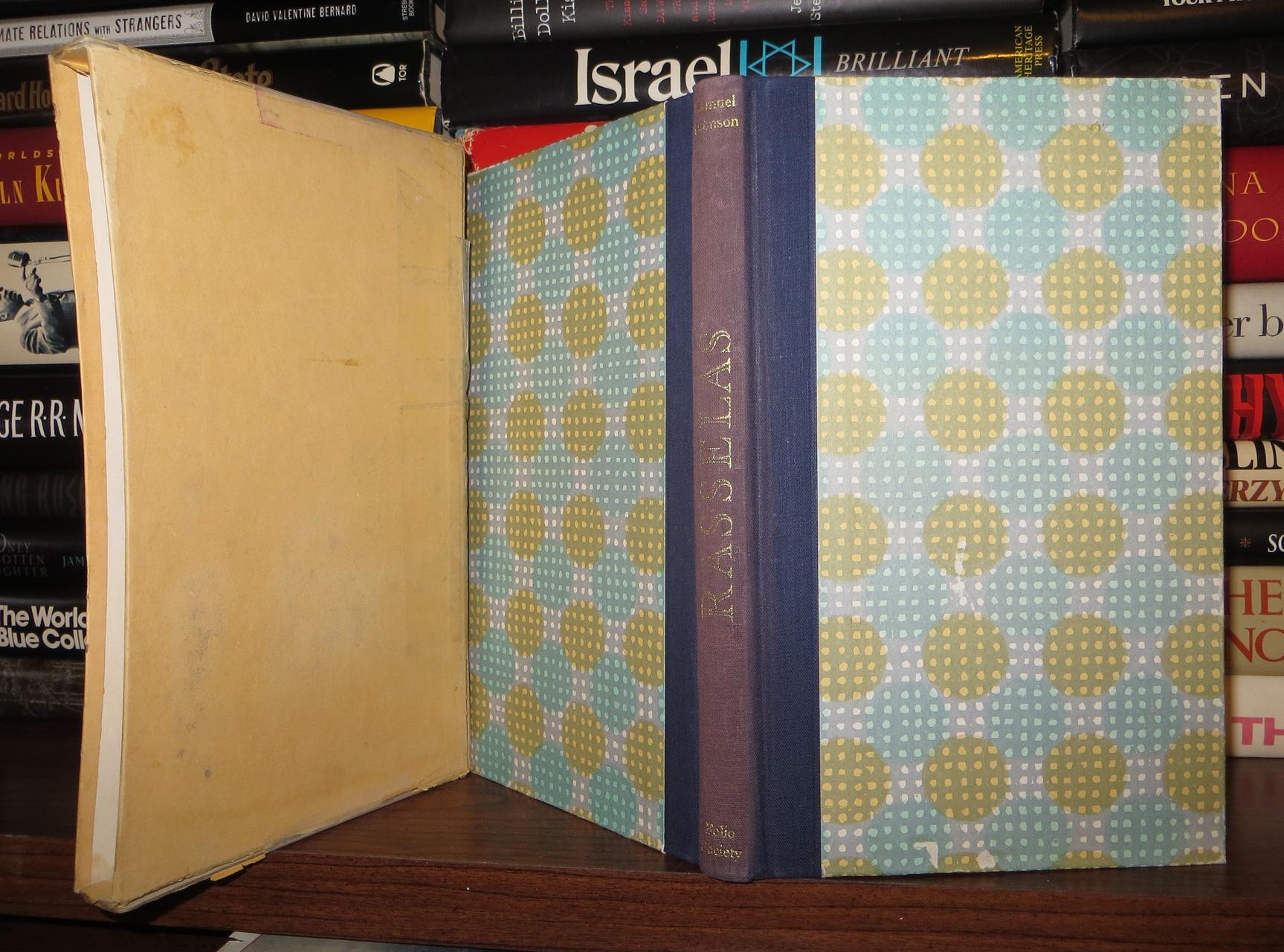 THE HISTORY OF RASSELAS Folio Society Samuel Gilbert Phelps Johnson the-history-of-rasselas-folio-society-samuel-gilbert-phelps-johnson