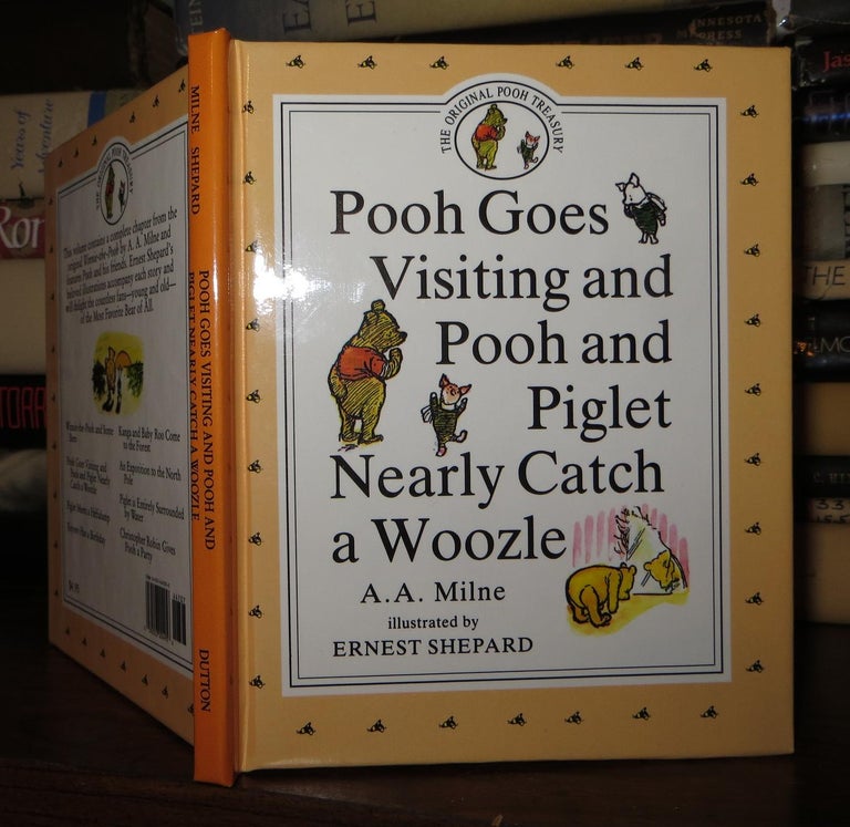 Item #51402 POOH GOES VISITING. A. A. Milne.