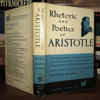 Item #53478 THE RHETORIC OF ARISTOTLE. Aristotle
