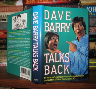 Item #53935 DAVE BARRY TALKS BACK. Dave Barry