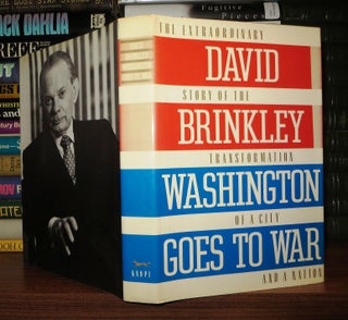 Item #54290 WASHINGTON GOES TO WAR. David Brinkley