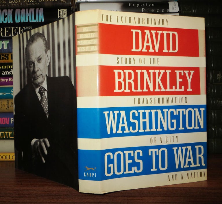 Item #54290 WASHINGTON GOES TO WAR. David Brinkley.