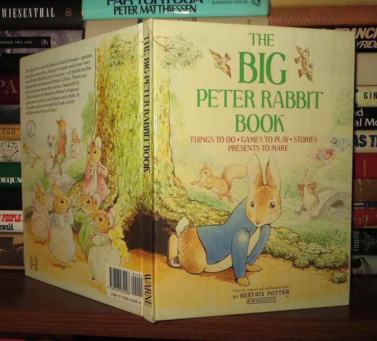 Item #55024 BIG PETER RABBIT BOOK Things to Do, Games to Play, Stories, Presents to Make. Beatrix Potter.