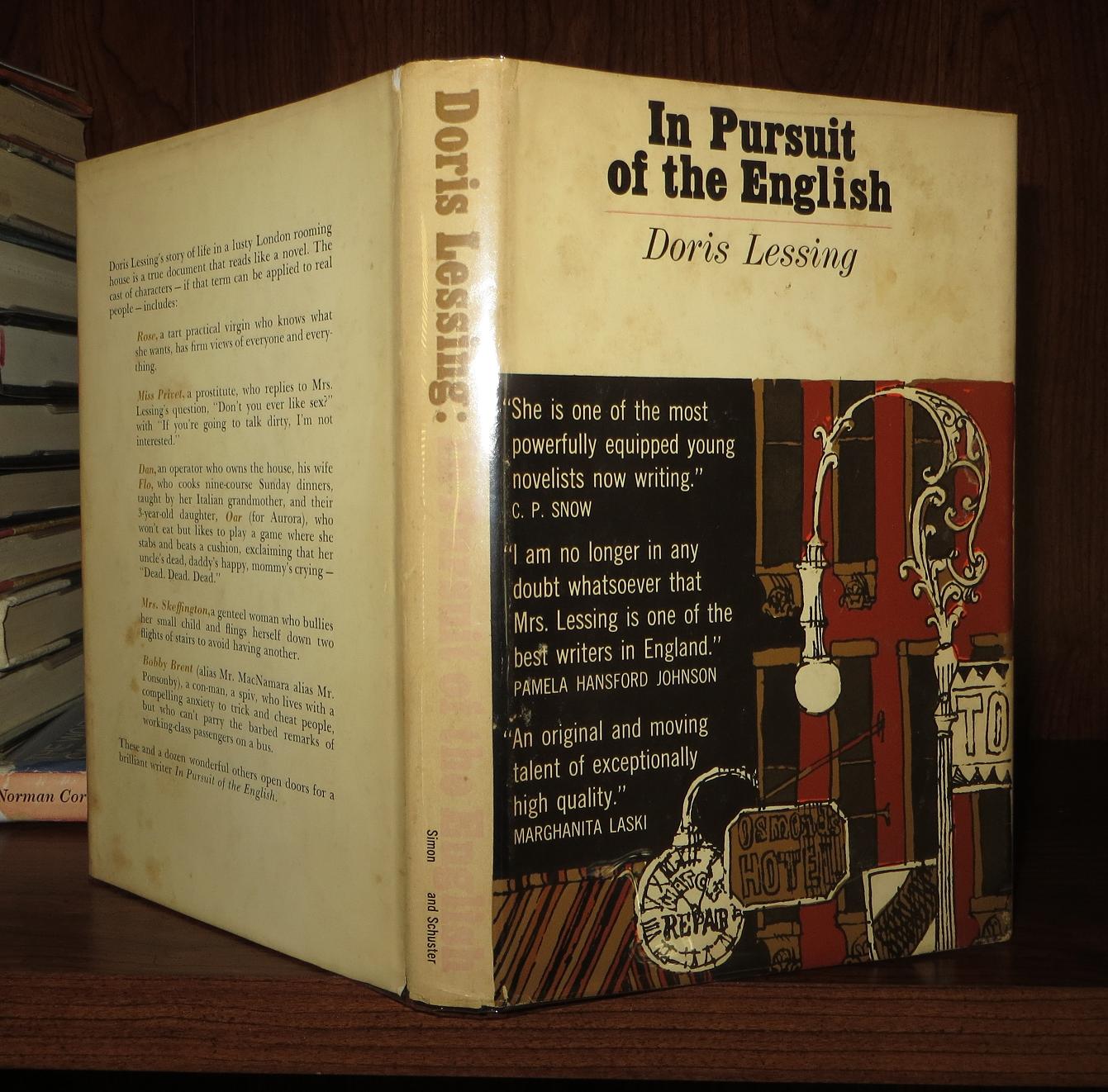 IN PURSUIT OF THE ENGLISH | Doris May Lessing | First American Edition;  First Printing