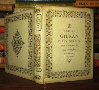 Item #55862 THE KAHLIL GIBRAN DIARY FOR 1975. Kahlil Gibran