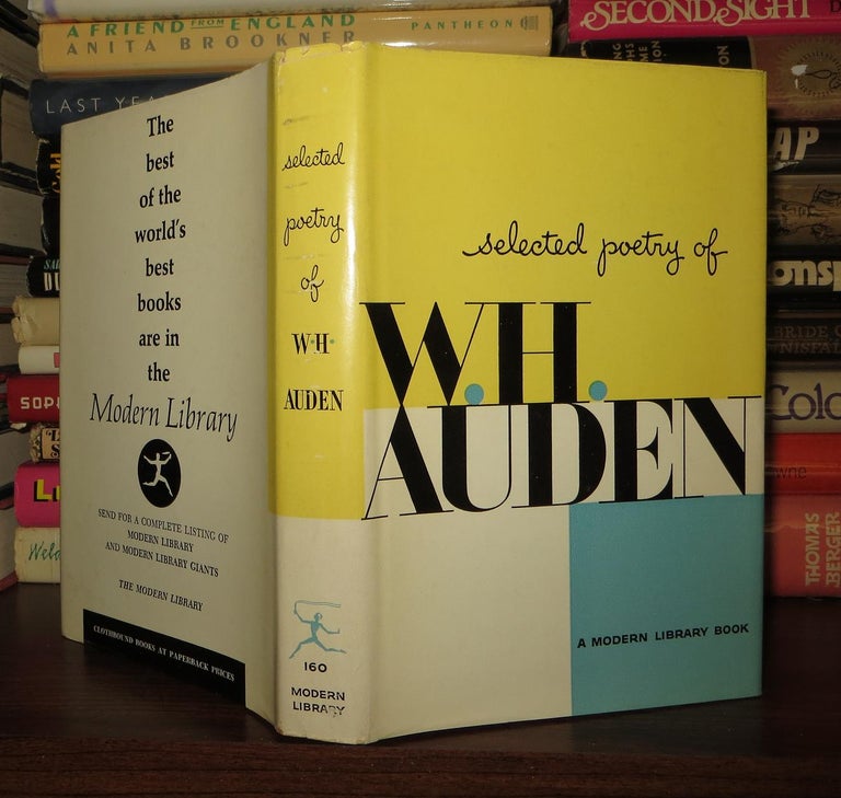 Item #56563 SELECTED POETRY OF W. H. AUDEN. W. H. Auden.