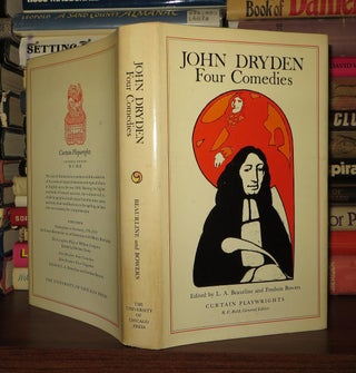 Item #56570 JOHN DRYDEN FOUR COMEDIES. John Dryden, L. A. Edited Beaurline, Fredson Bowers