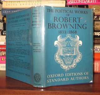 Item #57157 THE POETICAL WORKS OF ROBERT BROWNING Complete from 1833 to 1868 and the Shorter...
