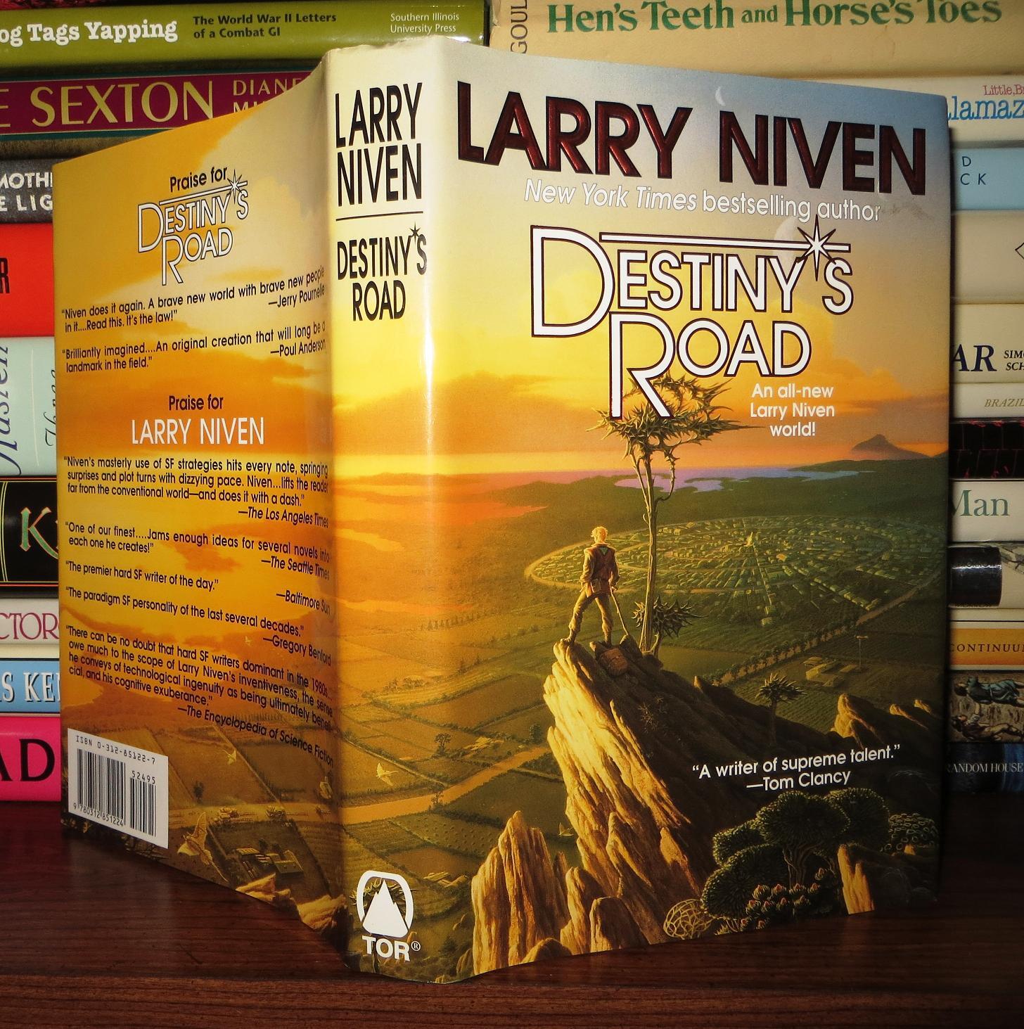DESTINY'S ROAD | Larry Niven, Michael Whelan | First Edition