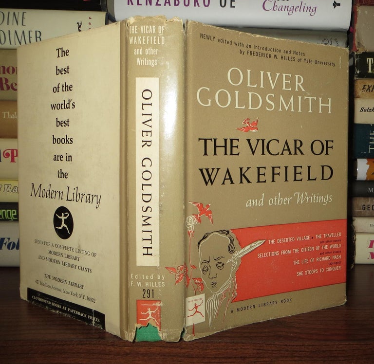 Item #58521 THE VICAR OF WAKEFIELD. Oliver Goldsmith.