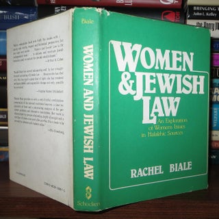Item #59199 WOMEN & JEWISH LAW. Rachel Biale