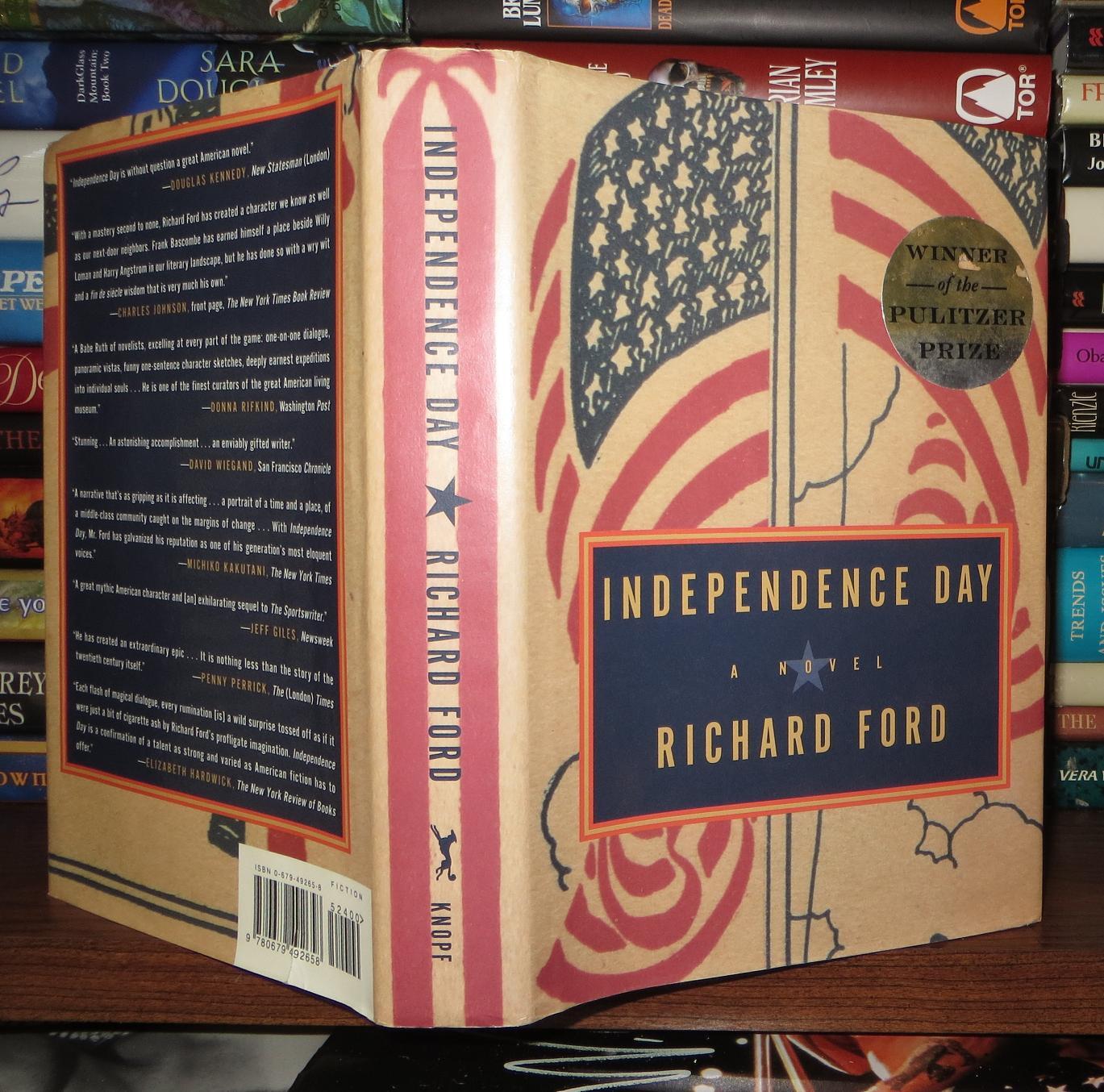 INDEPENDENCE DAY | Richard Ford | First Edition; Fifth Printing