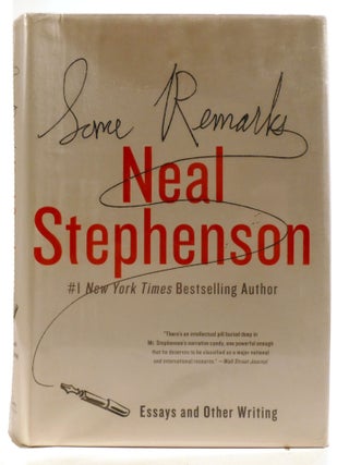 Item #600294 SOME REMARKS. Neal Stephenson