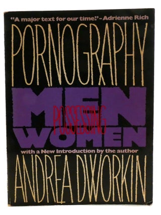 Item #600327 PORNOGRAPHY. Andrea Dworkin