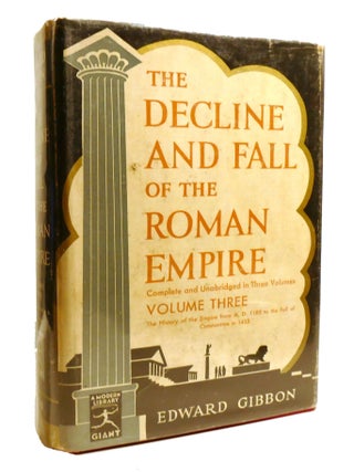 THE DECLINE AND FALL OF THE ROMAN EMPIRE THREE VOLUME SET