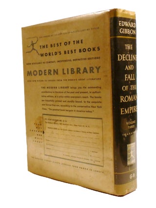 THE DECLINE AND FALL OF THE ROMAN EMPIRE THREE VOLUME SET