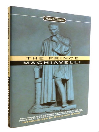 Item #601317 THE PRINCE. Niccolò MacHiavelli