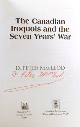 CANADIAN IROQUOIS AND THE SEVEN YEAR'S WAR