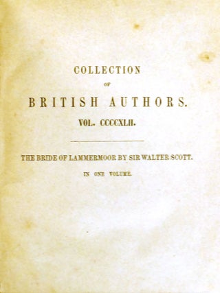 THE BRIDE OF LAMMERMOOR