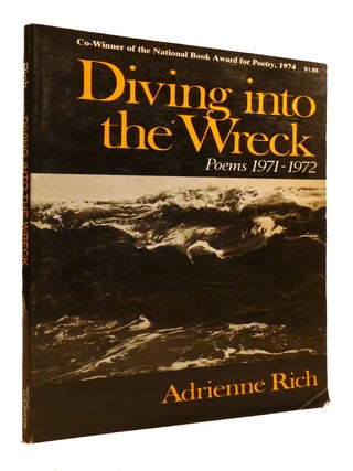 Item #601605 DIVING INTO THE WRECK; Poems 1971-1972. Adrienne Rich
