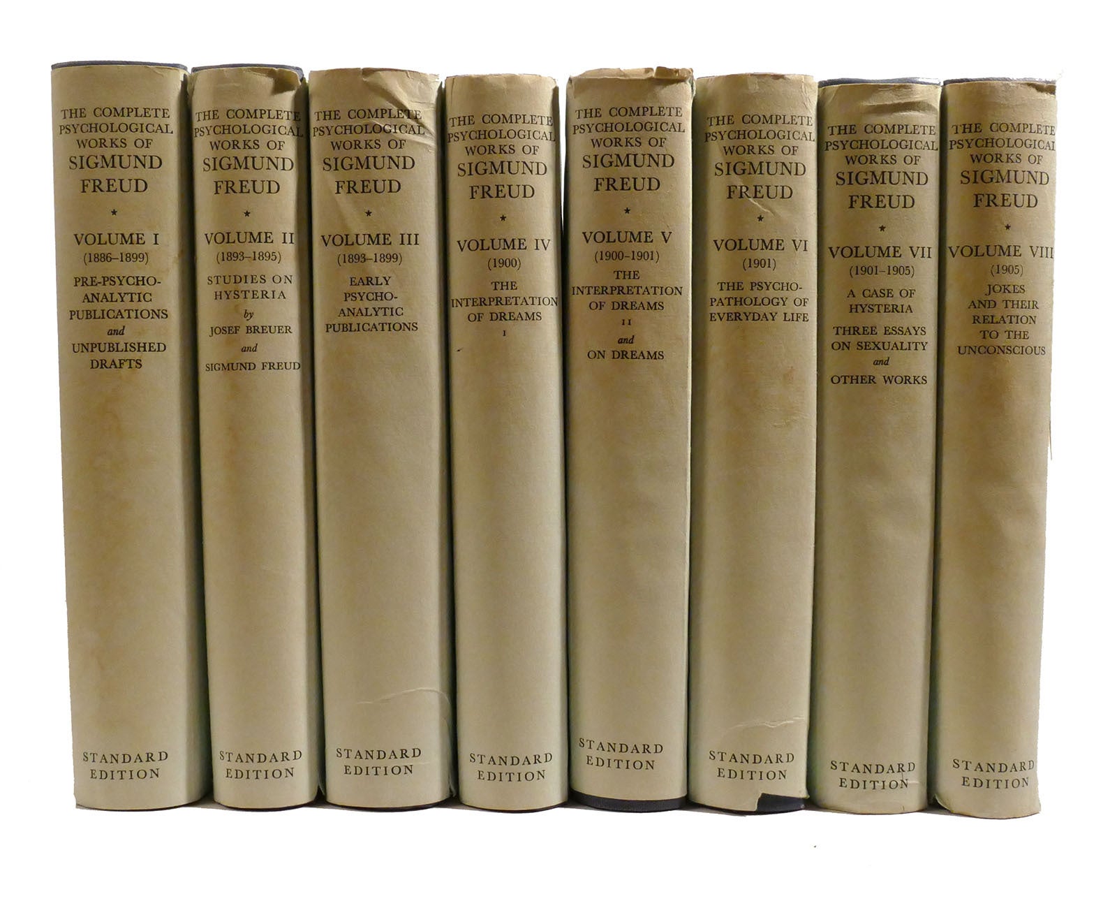 THE STANDARD EDITION OF THE COMPLETE PSYCHOLOGICAL WORKS OF SIGMUND ...
